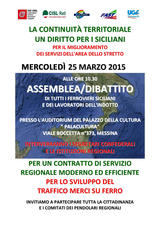 SCIOPERO REGIONALE DEI FERROVIERI