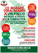 X UN FISCO + GIUSTO: LA CAMPAGNA #firmalascrescita