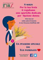 8 MARZO, SPORTELLI INAS DEDICATI A "OPZIONE DONNA"