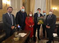 CGIL, CISL, UIL E UGL INCONTRANO IL SINDACO POGLIESE DOPO IL REINTEGRO