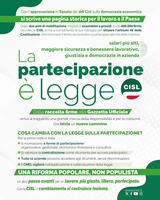 Partecipazione dei lavoratori alle imprese, la "Legge Sbarra" è legge dello Stato 