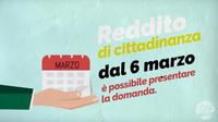 REDDITO DI CITTADINANZA, DA MERCOLEDÌ 6 MARZO DOMANDE ANCHE AL CAF CISL  